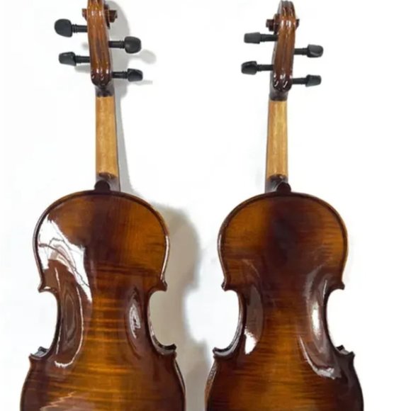 Flame Solid Maple And Spruce Professional Violin instrument 4/4 - Picture 1 of 5